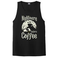 Cute Nightmare Before Coffee Halloween Funny Mug Gift PosiCharge Competitor Tank