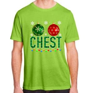 Chest Nuts Chestnuts Christmas Ornats Xmas Cool Gift Adult ChromaSoft Performance T-Shirt