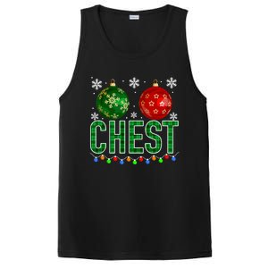 Chest Nuts Chestnuts Christmas Ornats Xmas Cool Gift PosiCharge Competitor Tank