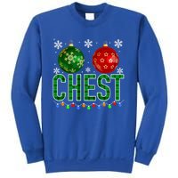 Chest Nuts Chestnuts Christmas Ornats Xmas Cool Gift Sweatshirt