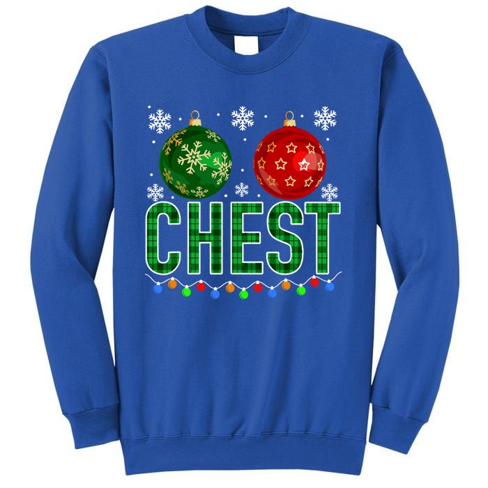 Chest Nuts Chestnuts Christmas Ornats Xmas Cool Gift Sweatshirt