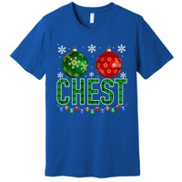 Chest Nuts Chestnuts Christmas Ornats Xmas Cool Gift Premium T-Shirt