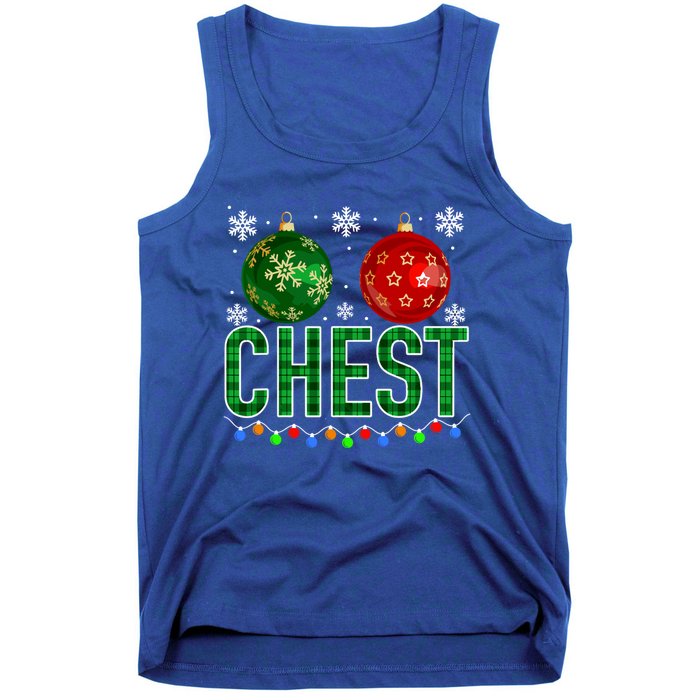 Chest Nuts Chestnuts Christmas Ornats Xmas Cool Gift Tank Top