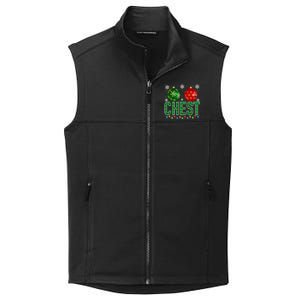 Chest Nuts Chestnuts Christmas Ornats Xmas Cool Gift Collective Smooth Fleece Vest