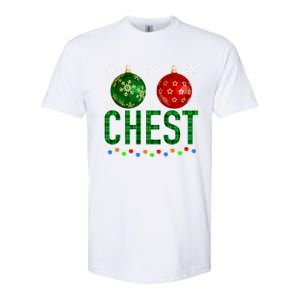 Chest Nuts Chestnuts Christmas Ornats Xmas Cool Gift Softstyle CVC T-Shirt