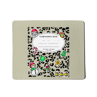 Composition Notebook Costume Matching Group Xmas Mousepad