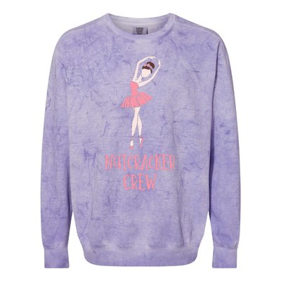 Cute Nutcracker Crew Ballet Dance Play Colorblast Crewneck Sweatshirt