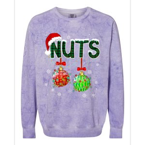 Chest Nuts Chestnuts Christmas Ornats Xmas Cute Gift Colorblast Crewneck Sweatshirt