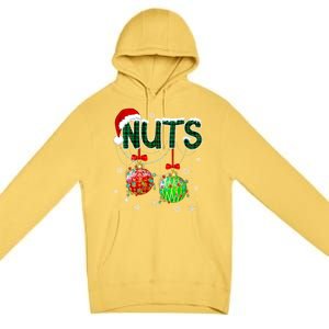 Chest Nuts Chestnuts Christmas Ornats Xmas Cute Gift Premium Pullover Hoodie