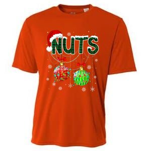 Chest Nuts Chestnuts Christmas Ornats Xmas Cute Gift Cooling Performance Crew T-Shirt