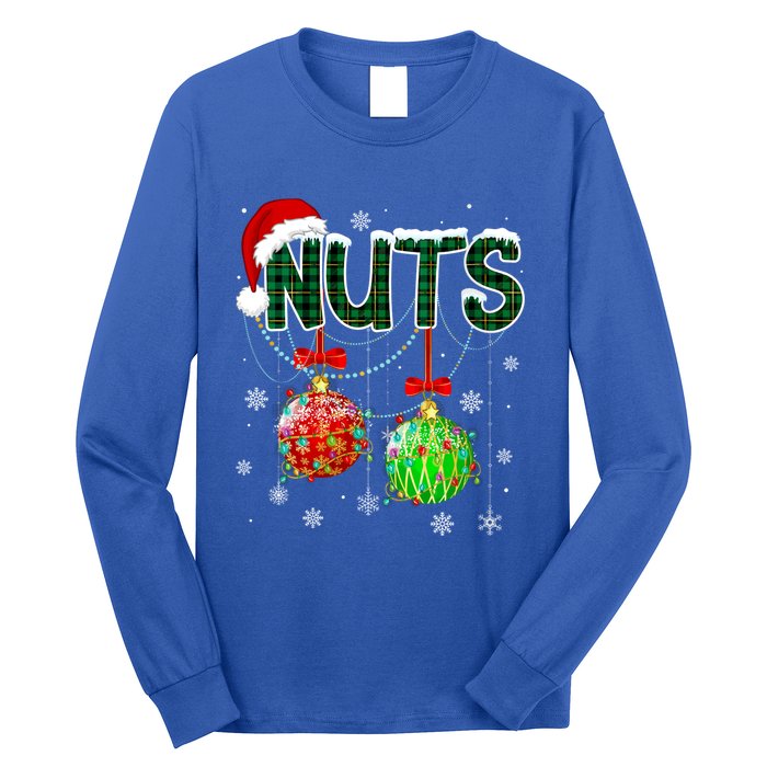 Chest Nuts Chestnuts Christmas Ornats Xmas Cute Gift Long Sleeve Shirt