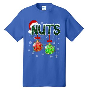 Chest Nuts Chestnuts Christmas Ornats Xmas Cute Gift Tall T-Shirt