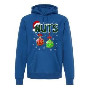 Chest Nuts Chestnuts Christmas Ornats Xmas Cute Gift Premium Hoodie