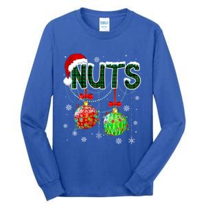 Chest Nuts Chestnuts Christmas Ornats Xmas Cute Gift Tall Long Sleeve T-Shirt