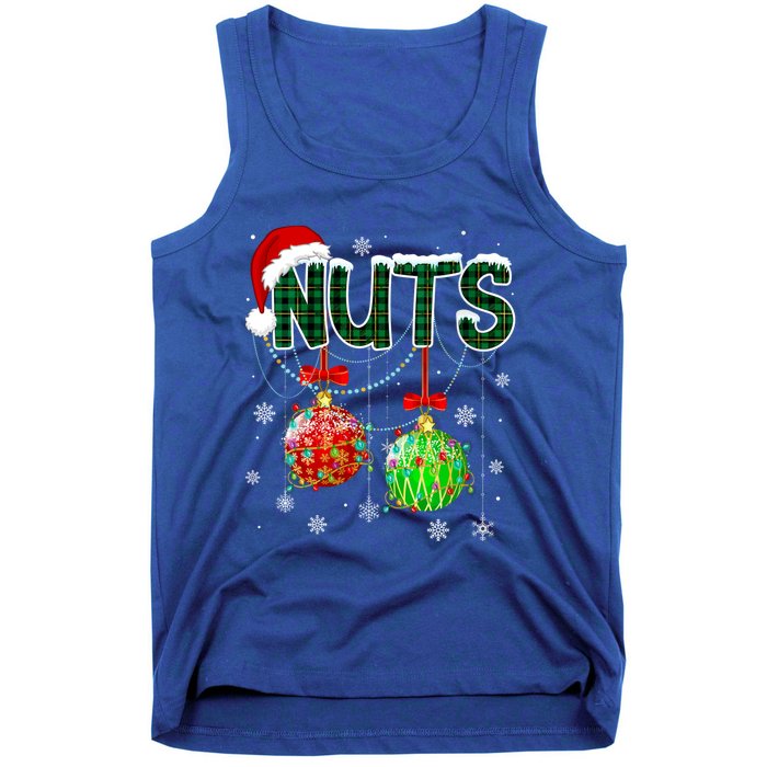 Chest Nuts Chestnuts Christmas Ornats Xmas Cute Gift Tank Top