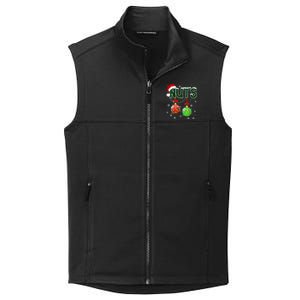 Chest Nuts Chestnuts Christmas Ornats Xmas Cute Gift Collective Smooth Fleece Vest