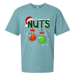 Chest Nuts Chestnuts Christmas Ornats Xmas Cute Gift Sueded Cloud Jersey T-Shirt