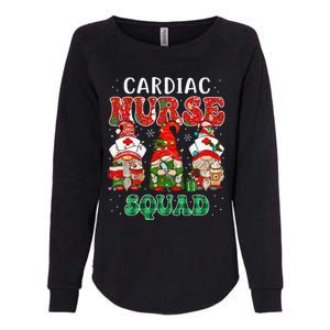 Cardiac Nurse Cute Christmas Gnomes Costume Cardiology Nurse Womens California Wash Sweatshirt