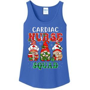 Cardiac Nurse Cute Christmas Gnomes Costume Cardiology Nurse Ladies Essential Tank