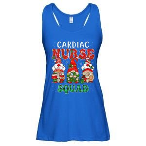 Cardiac Nurse Cute Christmas Gnomes Costume Cardiology Nurse Ladies Essential Flowy Tank