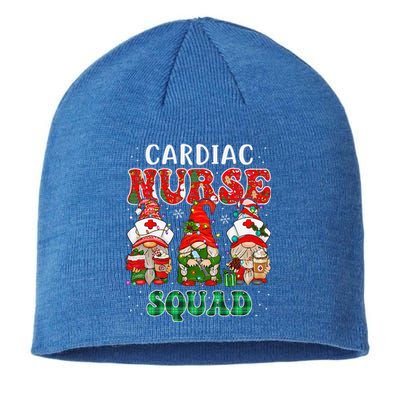 Cardiac Nurse Cute Christmas Gnomes Costume Cardiology Nurse Sustainable Beanie