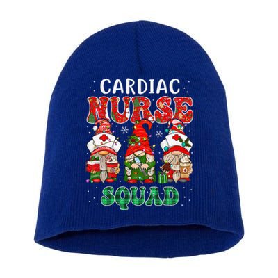 Cardiac Nurse Cute Christmas Gnomes Costume Cardiology Nurse Short Acrylic Beanie