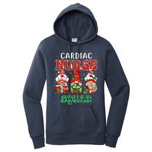 Cardiac Nurse Cute Christmas Gnomes Costume Cardiology Nurse Women's Pullover Hoodie