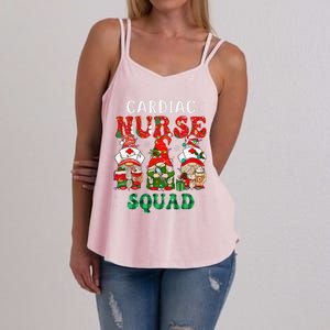 Cardiac Nurse Cute Christmas Gnomes Costume Cardiology Nurse Women's Strappy Tank