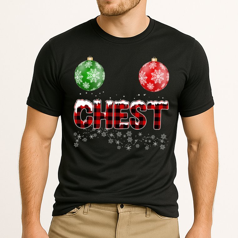 Chest Nuts Christmas Matching Couple Chestnuts Cooling Performance Crew T-Shirt