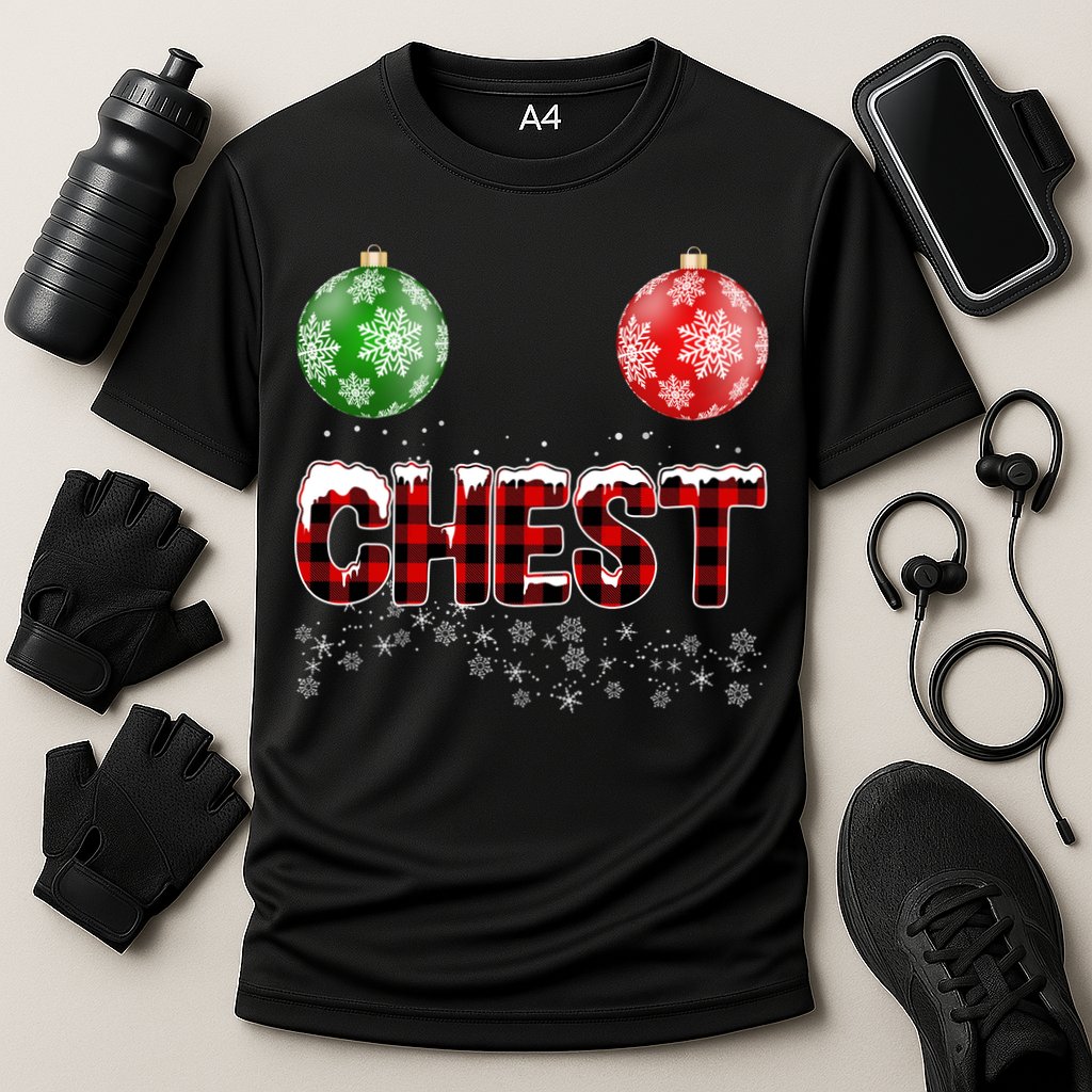 Chest Nuts Christmas Matching Couple Chestnuts Cooling Performance Crew T-Shirt