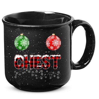 Chest Nuts Christmas Matching Couple Chestnuts 15oz Campfire Ceramic Mug