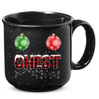 Chest Nuts Christmas Matching Couple Chestnuts 15oz Campfire Ceramic Mug
