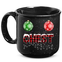 Chest Nuts Christmas Matching Couple Chestnuts 15oz Campfire Ceramic Mug