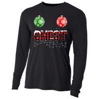 Chest Nuts Christmas Matching Couple Chestnuts Cooling Performance Long Sleeve Crew