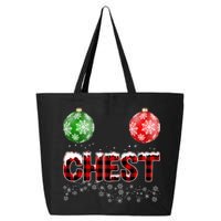 Chest Nuts Christmas Matching Couple Chestnuts 25L Jumbo Tote