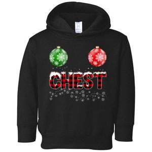 Chest Nuts Christmas Matching Couple Chestnuts Toddler Hoodie