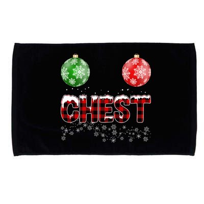 Chest Nuts Christmas Matching Couple Chestnuts Microfiber Hand Towel