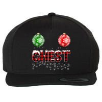 Chest Nuts Christmas Matching Couple Chestnuts Wool Snapback Cap