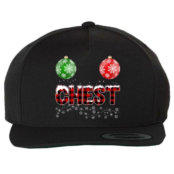 Chest Nuts Christmas Matching Couple Chestnuts Wool Snapback Cap