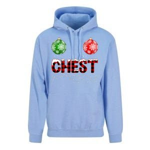 Chest Nuts Christmas Matching Couple Chestnuts Unisex Surf Hoodie