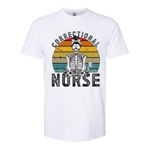 Correctional Nurse Corrections Nurse Correctional Nursing Softstyle CVC T-Shirt