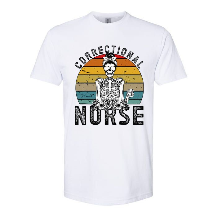 Correctional Nurse Corrections Nurse Correctional Nursing Softstyle CVC T-Shirt