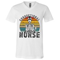 Correctional Nurse Corrections Nurse Correctional Nursing V-Neck T-Shirt