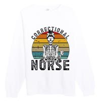 Correctional Nurse Corrections Nurse Correctional Nursing Premium Crewneck Sweatshirt