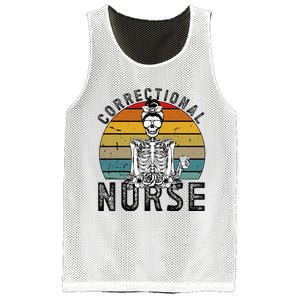 Correctional Nurse Corrections Nurse Correctional Nursing Mesh Reversible Basketball Jersey Tank