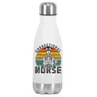 Correctional Nurse Corrections Nurse Correctional Nursing Stainless Steel Insulated Water Bottle