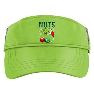 Chest Nuts Christmas  Funny Matching Couple Chestnuts  Adult Drive Performance Visor