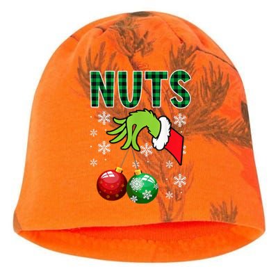 Chest Nuts Christmas  Funny Matching Couple Chestnuts  Kati - Camo Knit Beanie