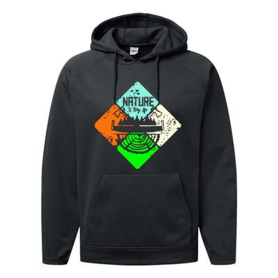 Colorful Nature Performance Fleece Hoodie