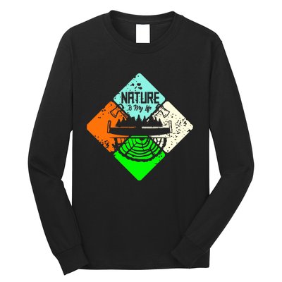 Colorful Nature Long Sleeve Shirt